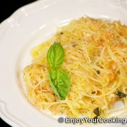 Spaghetti Squash with Tomatoes & Basil