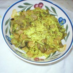 Curried Spam Pilaf
