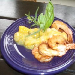 Sauteed Shrimp With Mango Salsa