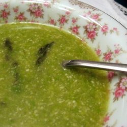 Asparagus and Almond Soup