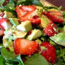 Avocado-Strawberry Salad