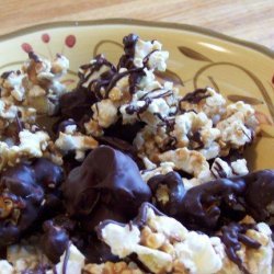 Chocolate Covered Popcorn (Boy Scouts Copycat) Caramel Corn