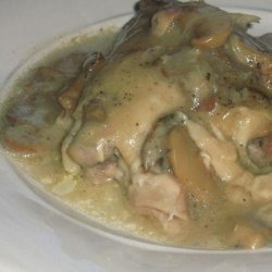 Crock Pot/Slow Cooker Chicken in Mushroom Gravy