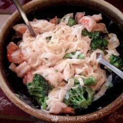 Shirataki Noodles  With Broccoli & Sauce