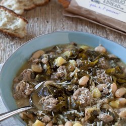 Greens and Bean with Sausage