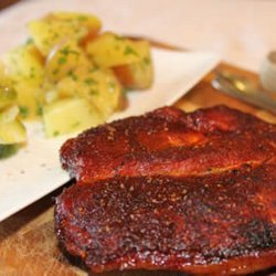 Smoked Pork Chops With Apples