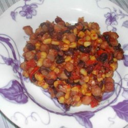 Tia's Spicy  Bean Stew