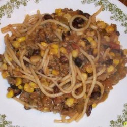 Taco Spaghetti Casserole