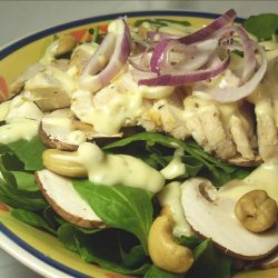 Honey-Herb Chicken & Spinach Salad