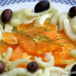 Fennel, Orange and Olive Salad