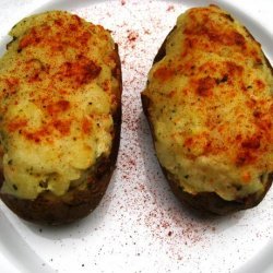 Twice-Baked Potatoes With Blue Cheese and Rosemary
