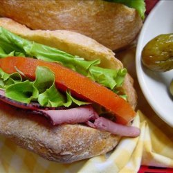 Roast Beef Sandwiches With Horseradish Mayonnaise