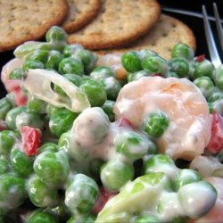 Shrimp Salad With Peas