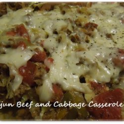 Cajun Beef and Cabbage Casserole