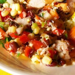 Crab Corn and Black Bean Salad