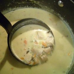 Chicken Wild Rice Soup from the Pastor's Wife
