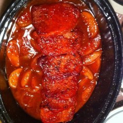 Pork Chops and Apple Slices (Crock Pot)