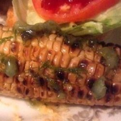 Grilled Corn on the Cob With Roasted Jalapeno Butter