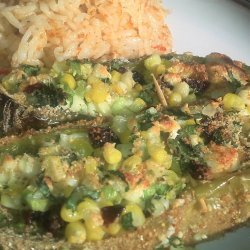 Baked Hatch Chile Rellenos