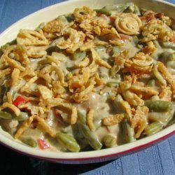 Green Bean Casserole With Bacon and Wine