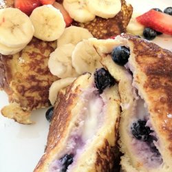 French Toast (stuffed with Cream Cheese)