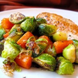 Brussel Sprouts With Carrots