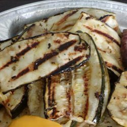 Ellie's Herbed Grilled Zucchini Slices