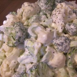 Cauliflower-n-Broccoli Salad
