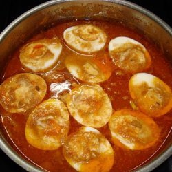 Chettinad Curry Eggs