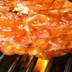 Apricot-Glazed Ham Steaks