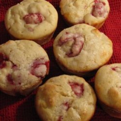 Sugar-Crusted Raspberry Muffins