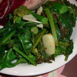 Spicy Garlic Broccoli Rabe