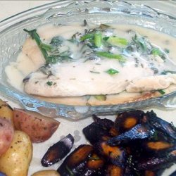 Baked Tilapia With White Wine and Herbs