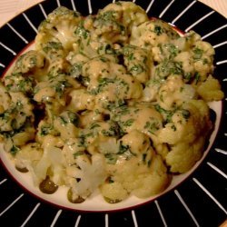 Roasted Cauliflower in Lemon-Tahini Sauce