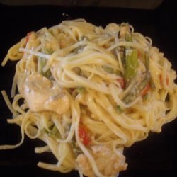 Pasta With Chicken and Asparagus