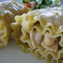 Chicken Lasagne Rolls