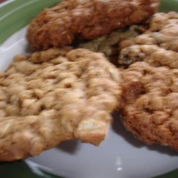Sorghum Molasses Oatmeal Cookies