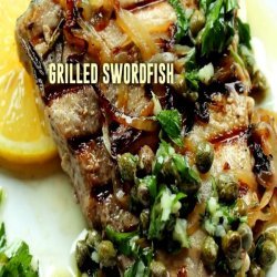 Grilled Swordfish with Mango Salsa