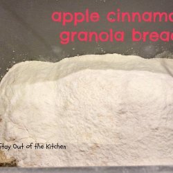 Apple-Cinnamon Granola Bread