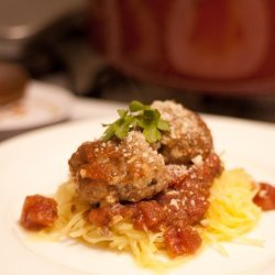 Homemade Spaghetti Sauce & Meatballs