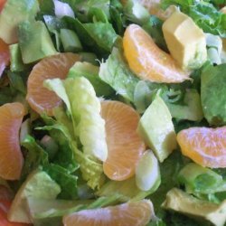 Romaine Salad With Avocado and Oranges
