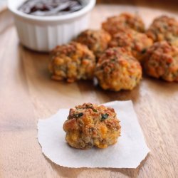Sausage Cheese Ball Appetizers
