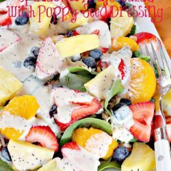 Mandarin Spinach Salad with Poppy Seed Dressing