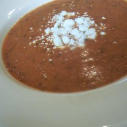 Uncle Bill's Tomato Soup With Feta  Cheese