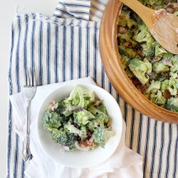 Broccoli/Bacon/Raisin Salad