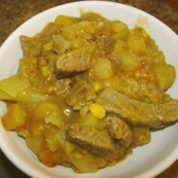Chinese Curried Beef & Potatoes