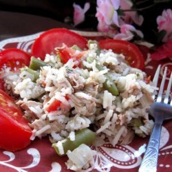 Tuna and Green Beans With Rice