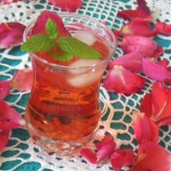 Iced English Rose Tea