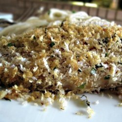 Flounder Fillets With Panko Bread Crumbs