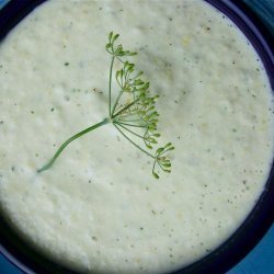 Chilled Cream of Cucumber Soup